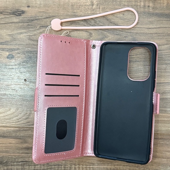 Phone Wallet Case for Xiaomi Poco F3 Pink Dogs and Cats New in Package - Picture 7 of 9